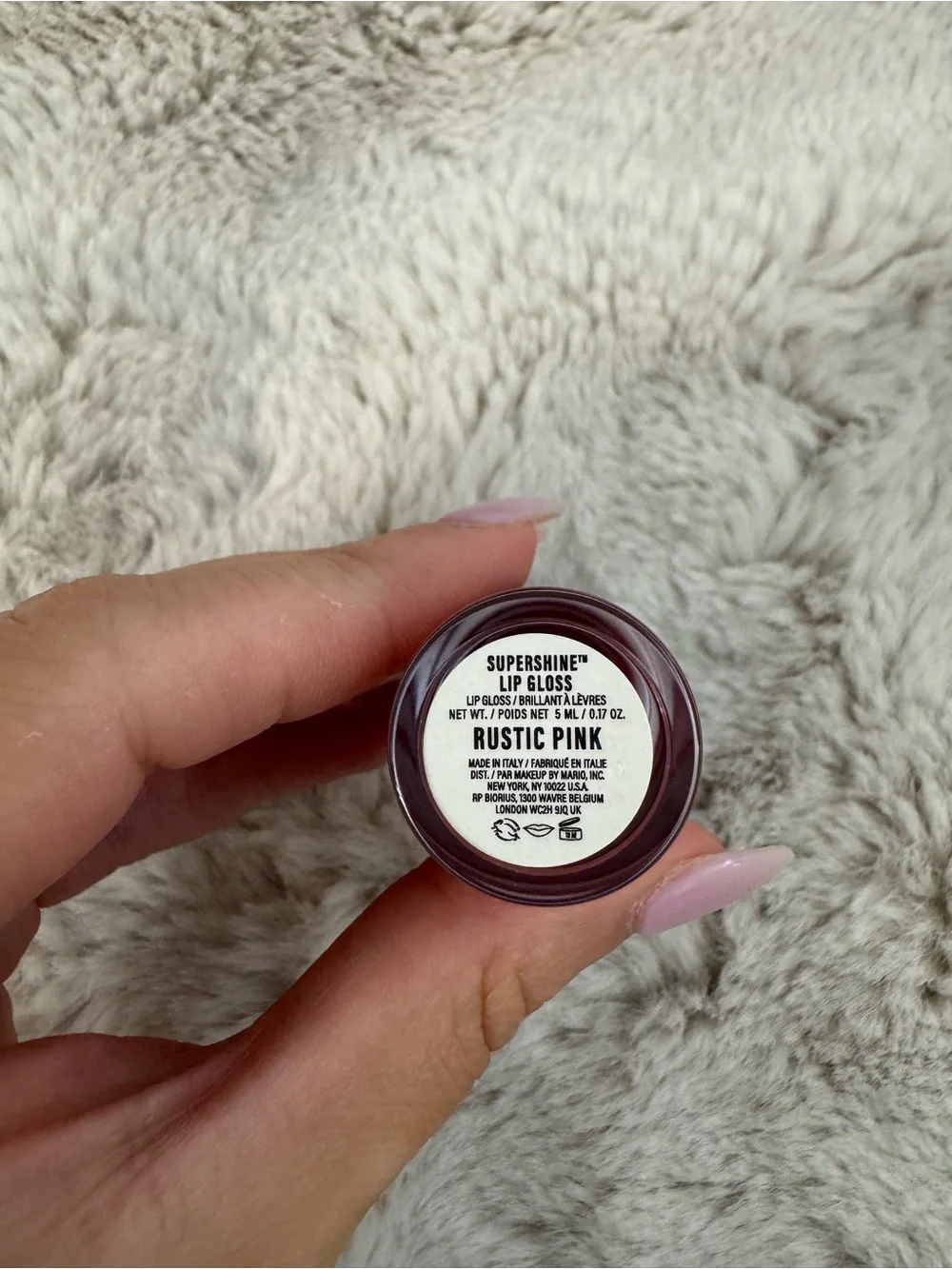 Makeup By Mario Hydrating SuperShine Lip Gloss — Rustic Pink